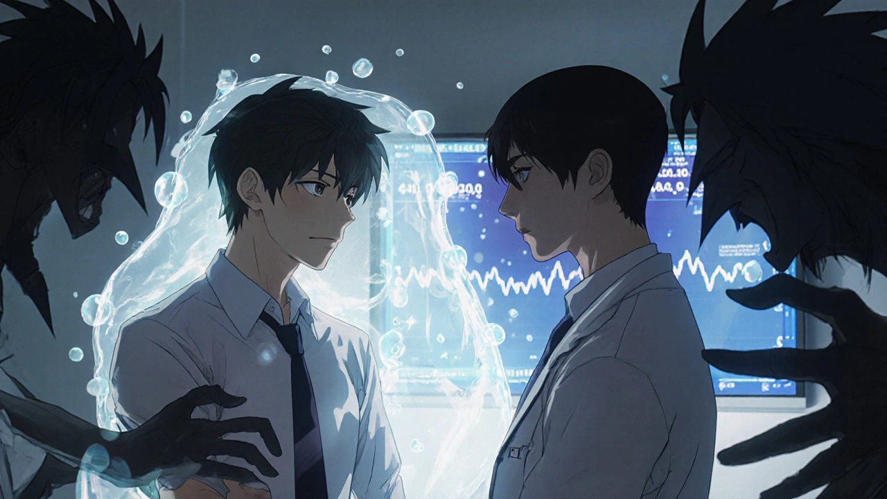 Patient standing firm as nephrotoxic drugs recoil, hydration shield protecting them