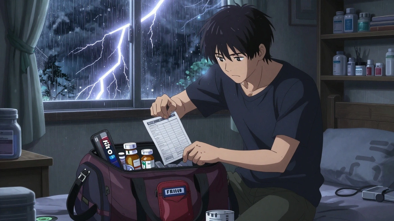 Medication Safety in Emergencies: What to Keep in Your Go-Bag