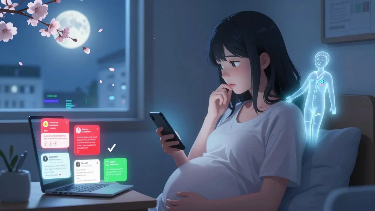 How to Evaluate Online Pregnancy Medication Advice for Accuracy