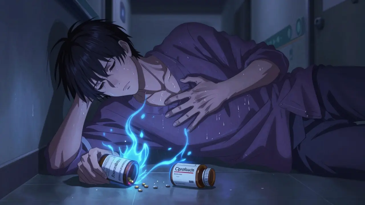 Tizanidine and Ciprofloxacin: Why This Drug Combo Can Cause Severe Hypotension and Sedation