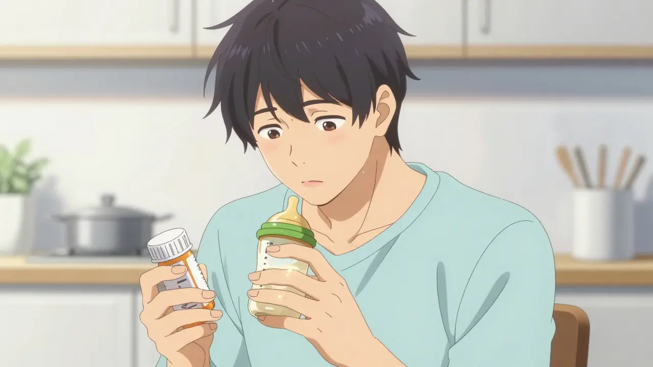 How to Store and Label Breast Milk While Taking Temporary Medications